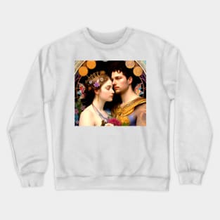 Love comes to you, couple in love Crewneck Sweatshirt